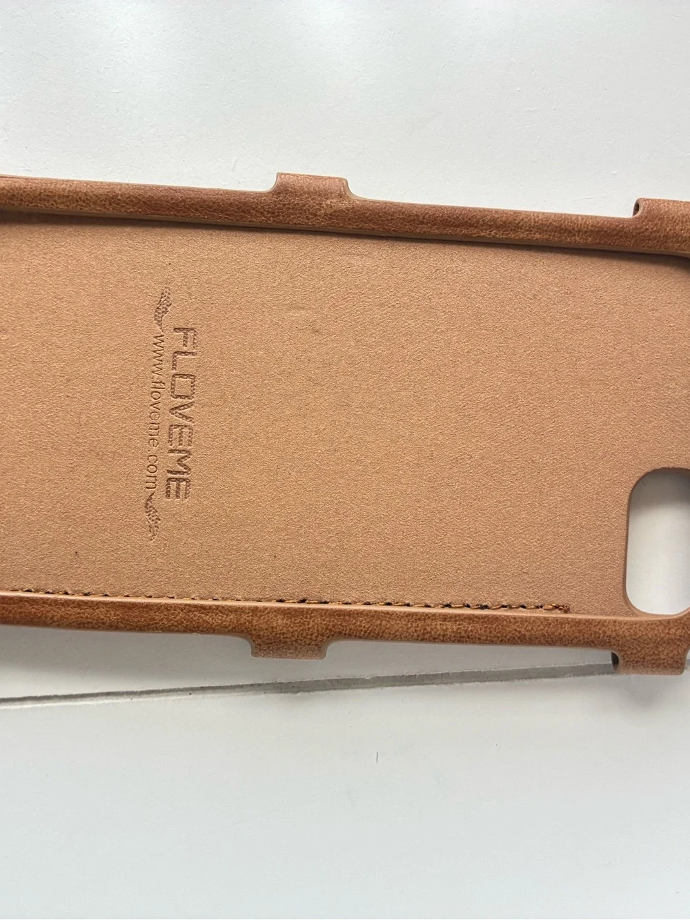 Tan Zip Wrist Wallet with Key Ring